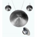 Set cercei, inel, pandantiv argint